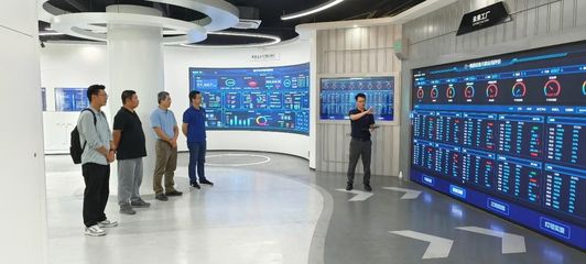 探索產教融合新路徑，信商學院赴樹根互聯調研工業互聯網技術專業建設